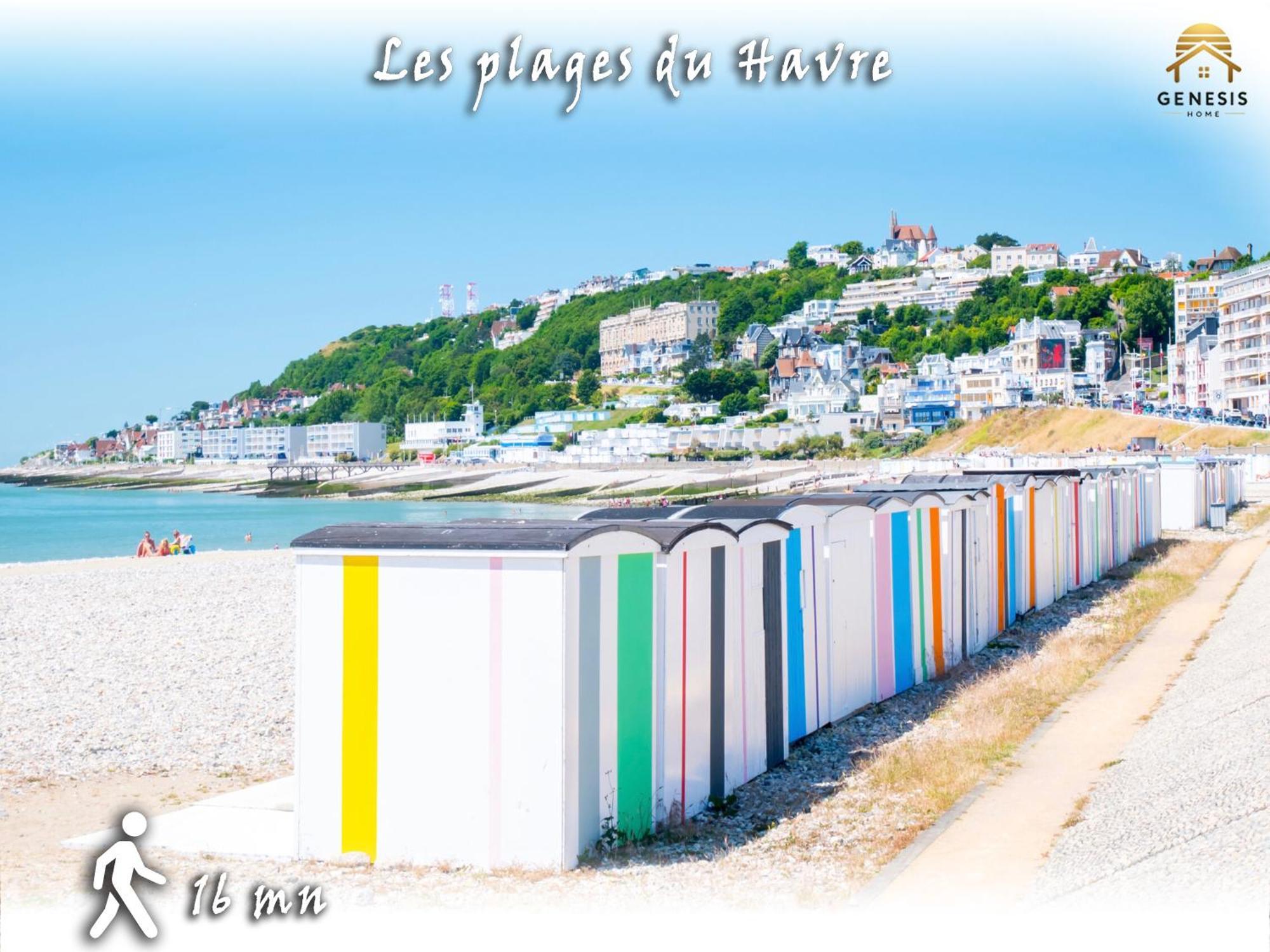 Cocon Perret Aux Plages Du Havre ル・アーヴル エクステリア 写真